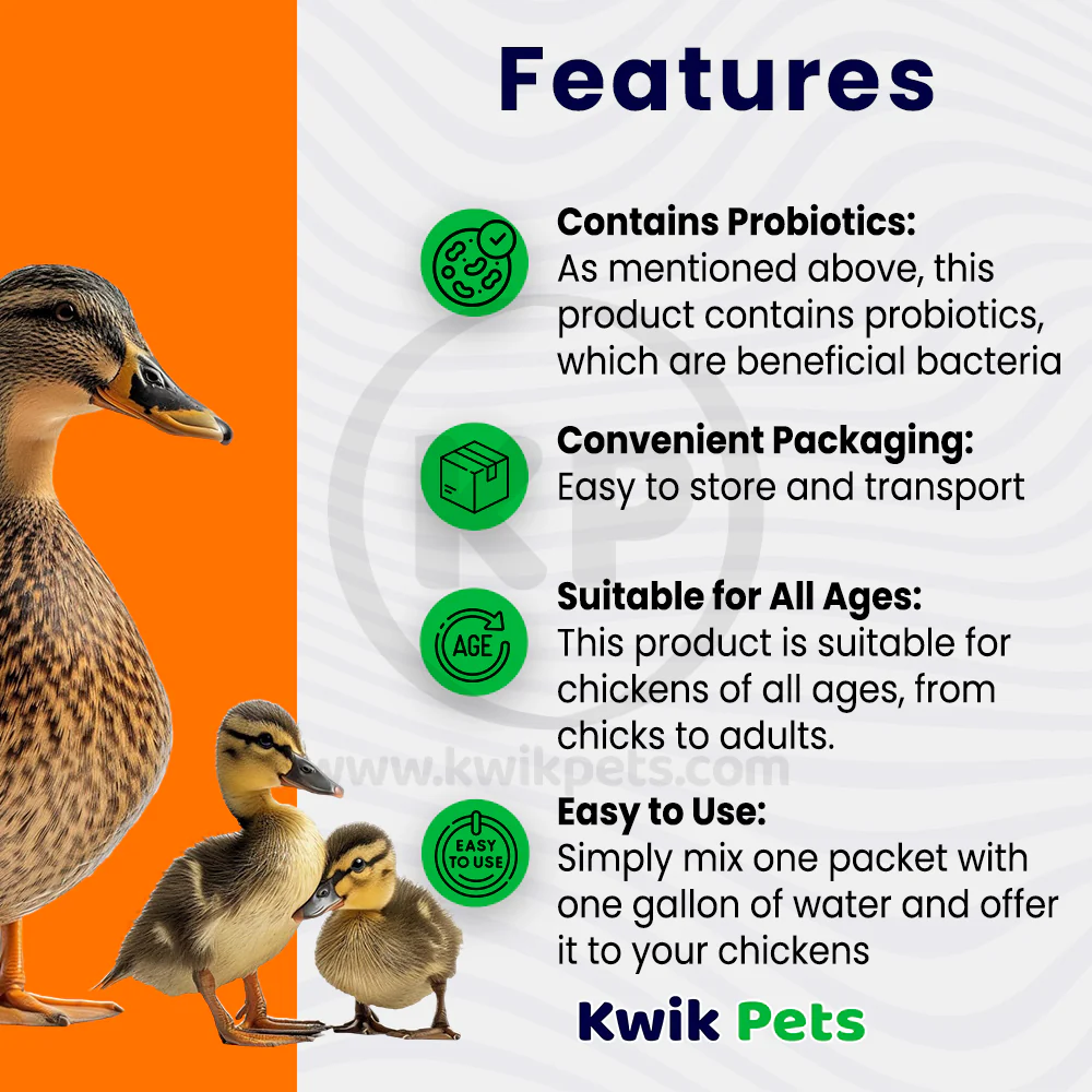 Sav-A-Chick Electrolyte & Probiotic Poultry Supplements Combo Pack 1.26-oz - Image 2