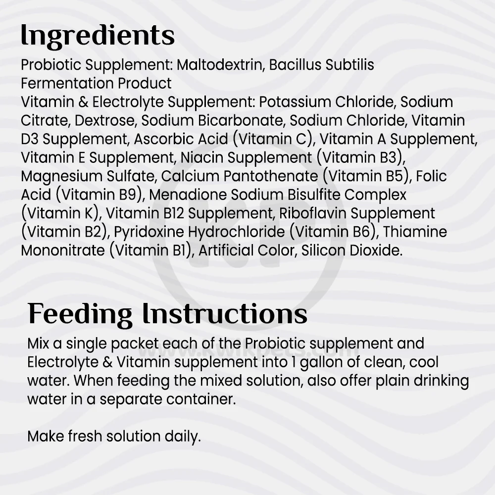 Sav-A-Chick Electrolyte & Probiotic Poultry Supplements Combo Pack 1.26-oz - Image 4