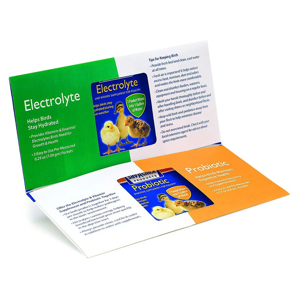 Sav-A-Chick Electrolyte & Probiotic Poultry Supplements Combo Pack 1.26-oz - Image 5