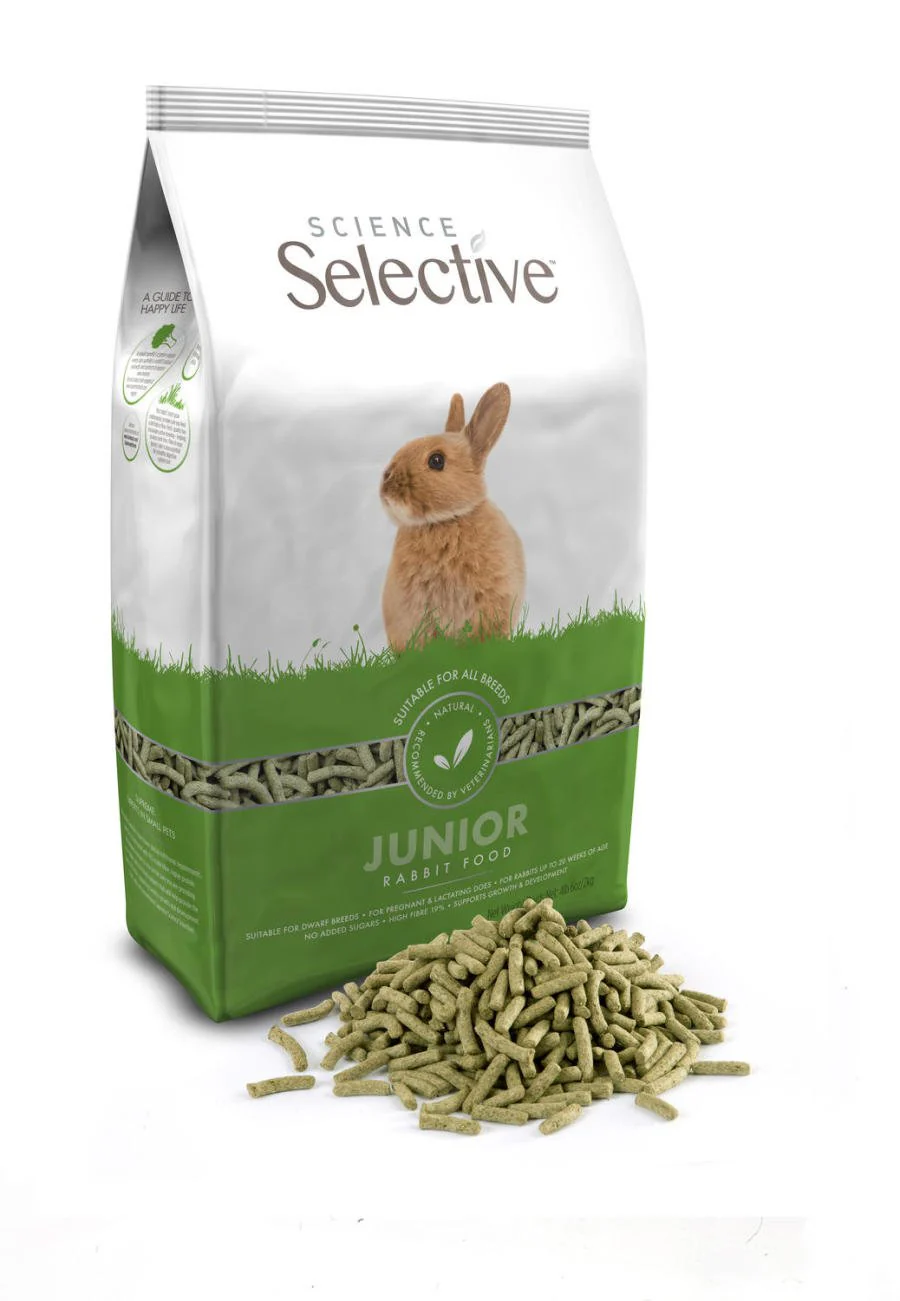 Science Selective Junior Rabbit Dry Food 4.38-lb