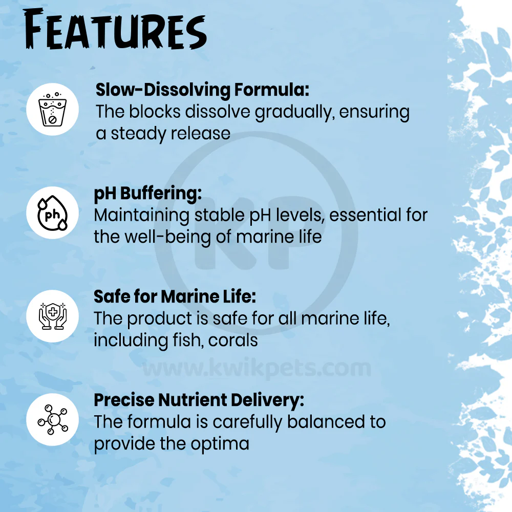 Sea-Lab Marine Aquarium Products Automatic Replenisher Block #28 1-kg - Image 2