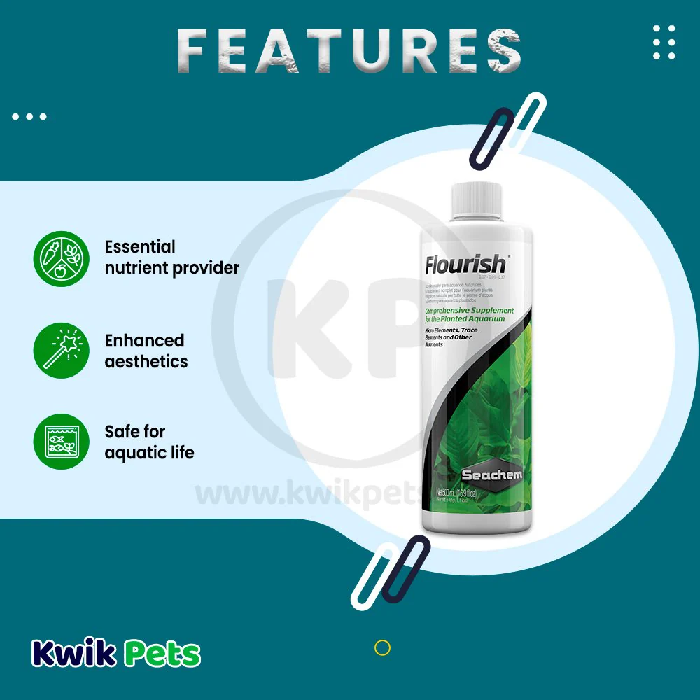 Seachem Flourish Plant Supplement 500 ml - Image 3