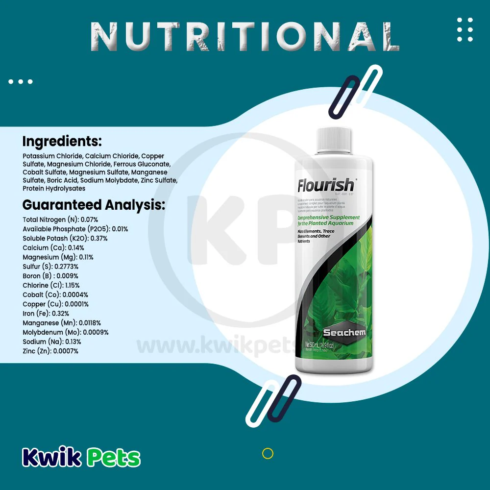 Seachem Flourish Plant Supplement 500 ml - Image 5