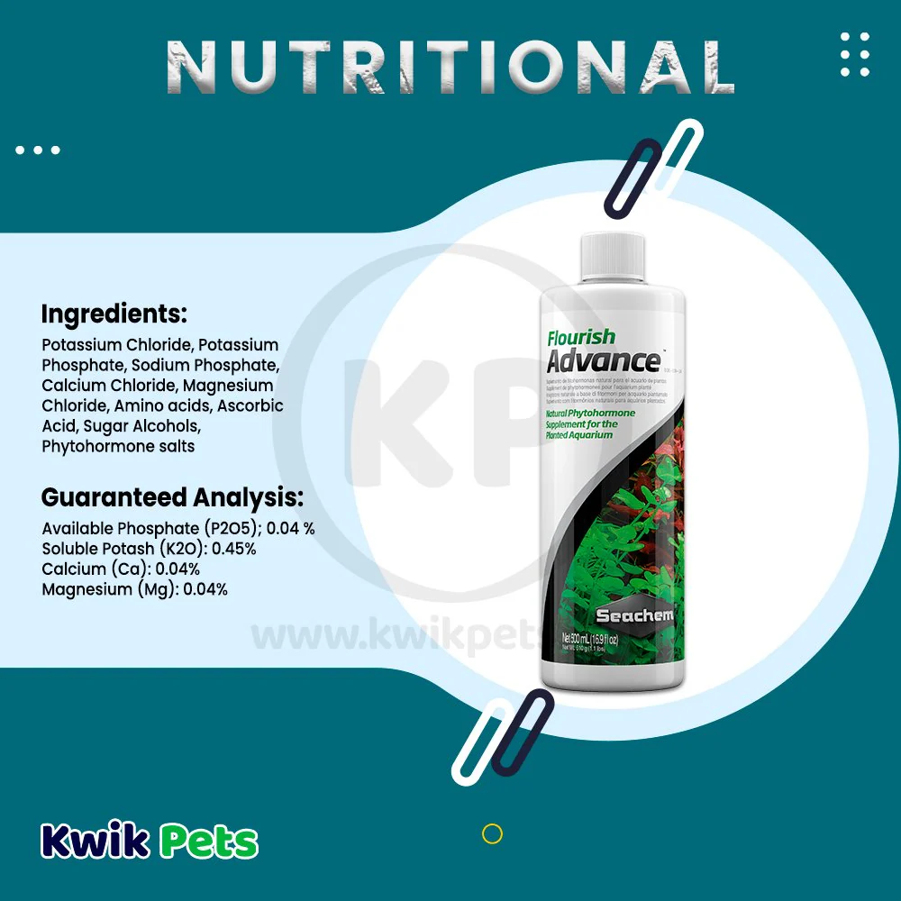 Seachem Flourish Advance Plant Supplement 500 ml - Image 5