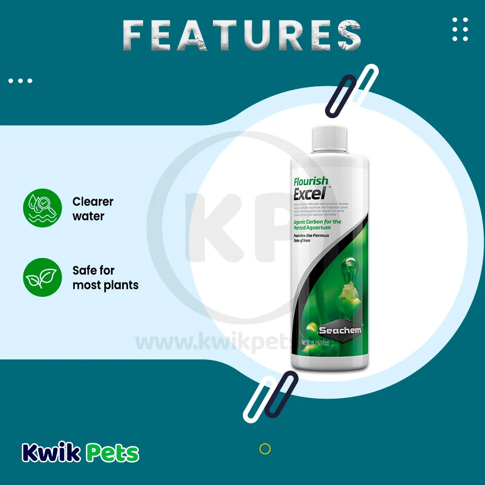 Seachem Flourish Excel Plant Supplement 500 ml - Image 3