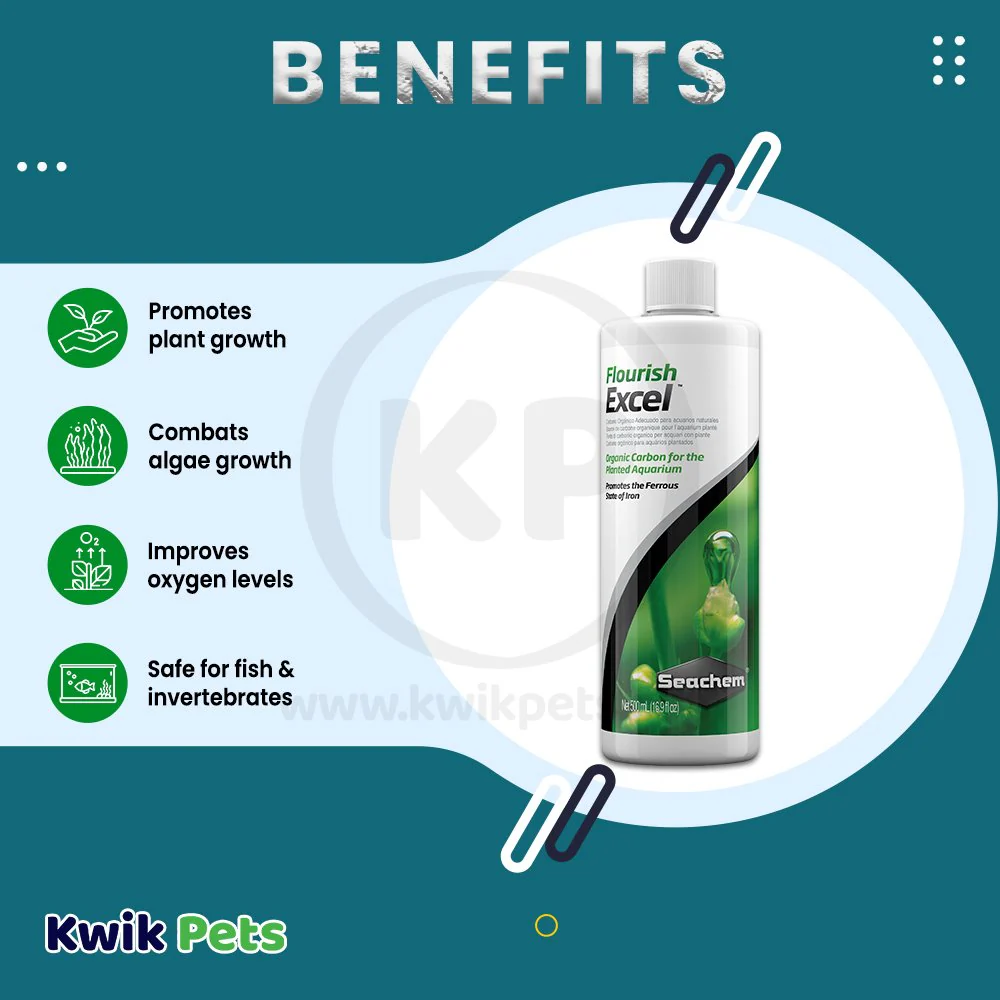 Seachem Flourish Excel Plant Supplement 500 ml - Image 4