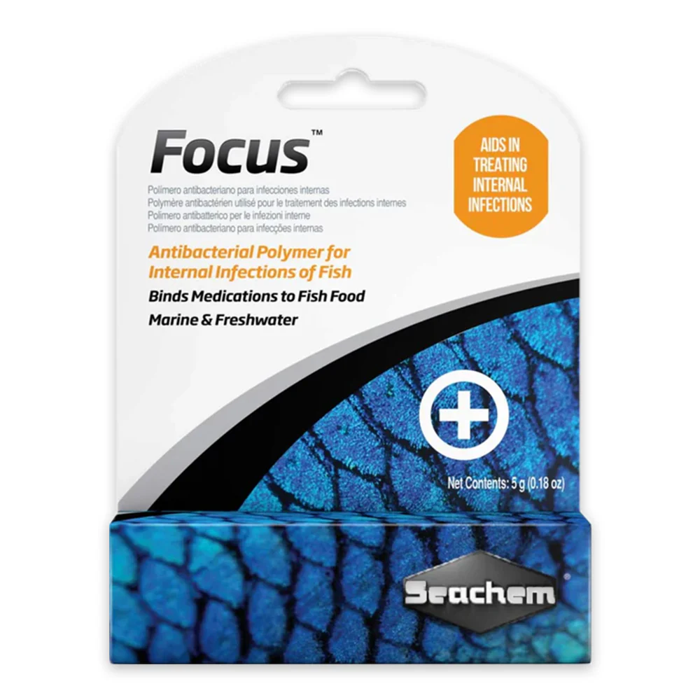 Seachem Focus Antibacterial Polymer 0.18-oz