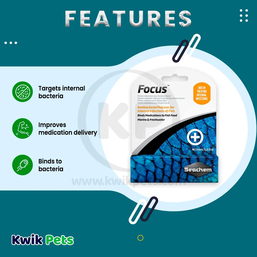 Seachem Focus Antibacterial Polymer 0.18-oz - Image 2