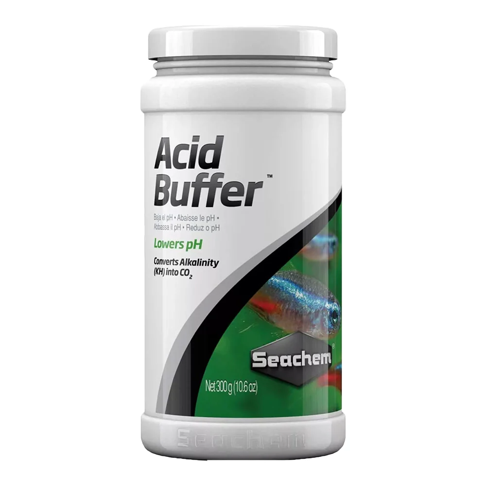 Seachem Acid Buffer Aquarium Water Treatment 10.6-oz