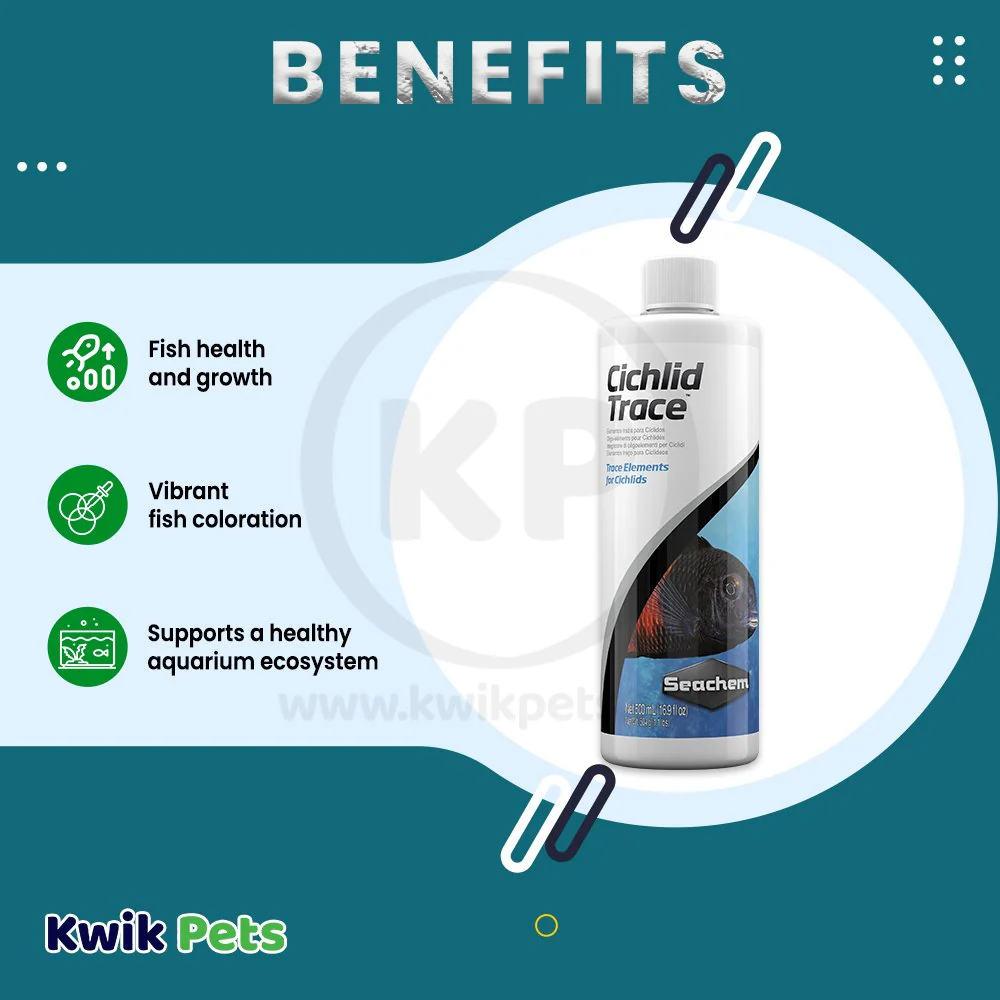 Seachem Cichlid Trace Elements Supplement 500 ml - Image 3