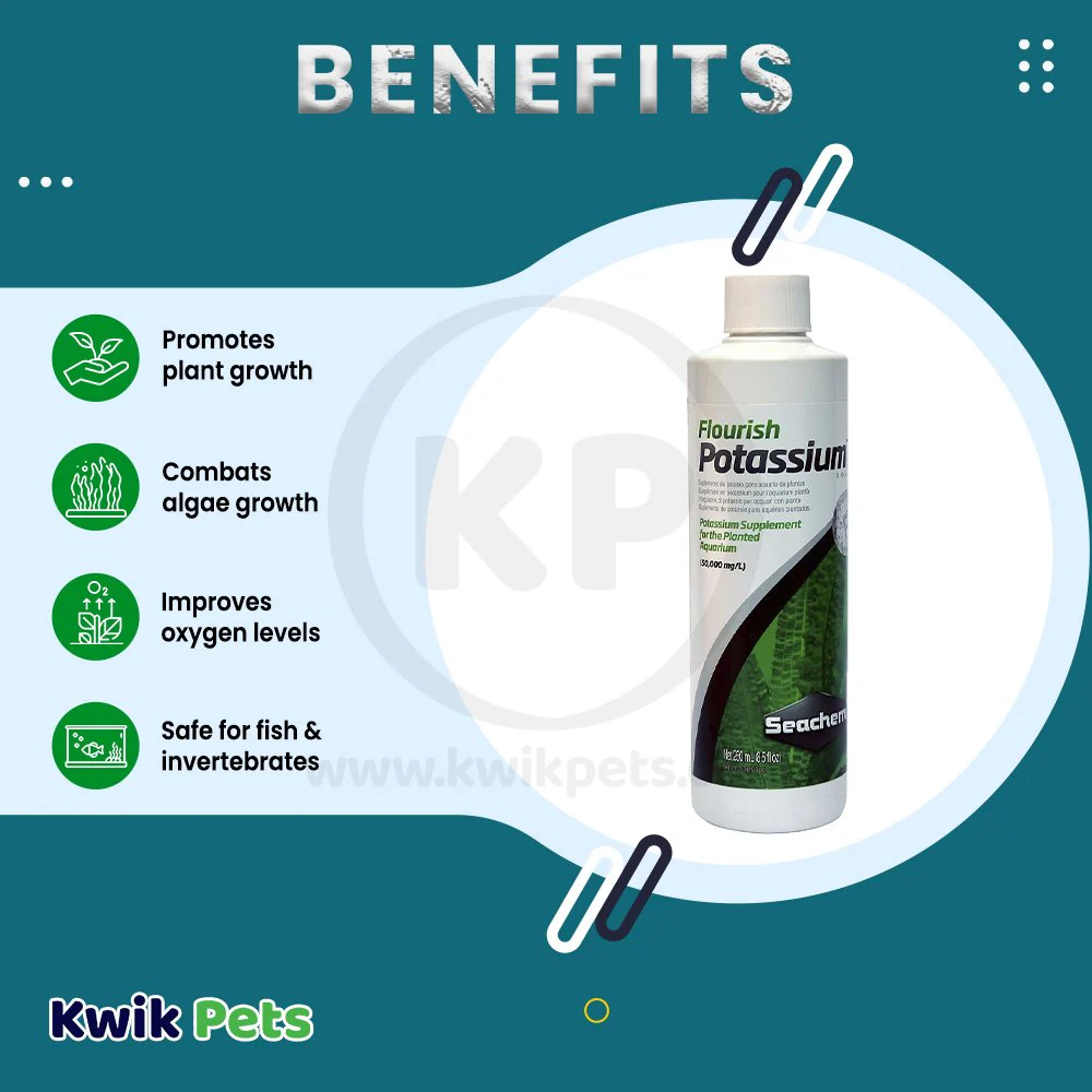 Seachem Flourish Potassium Plant Supplement 250 ml - Image 2