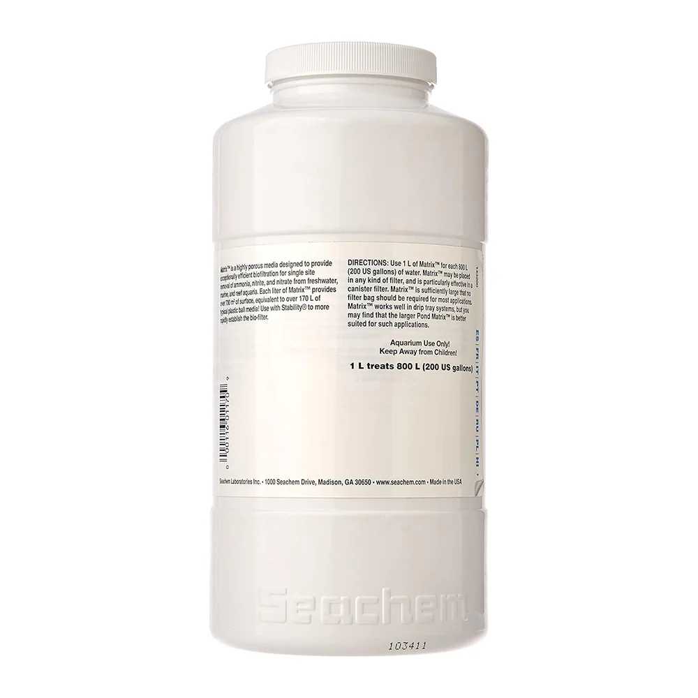 Seachem Matrix Biological Media 1 Liter - Image 2