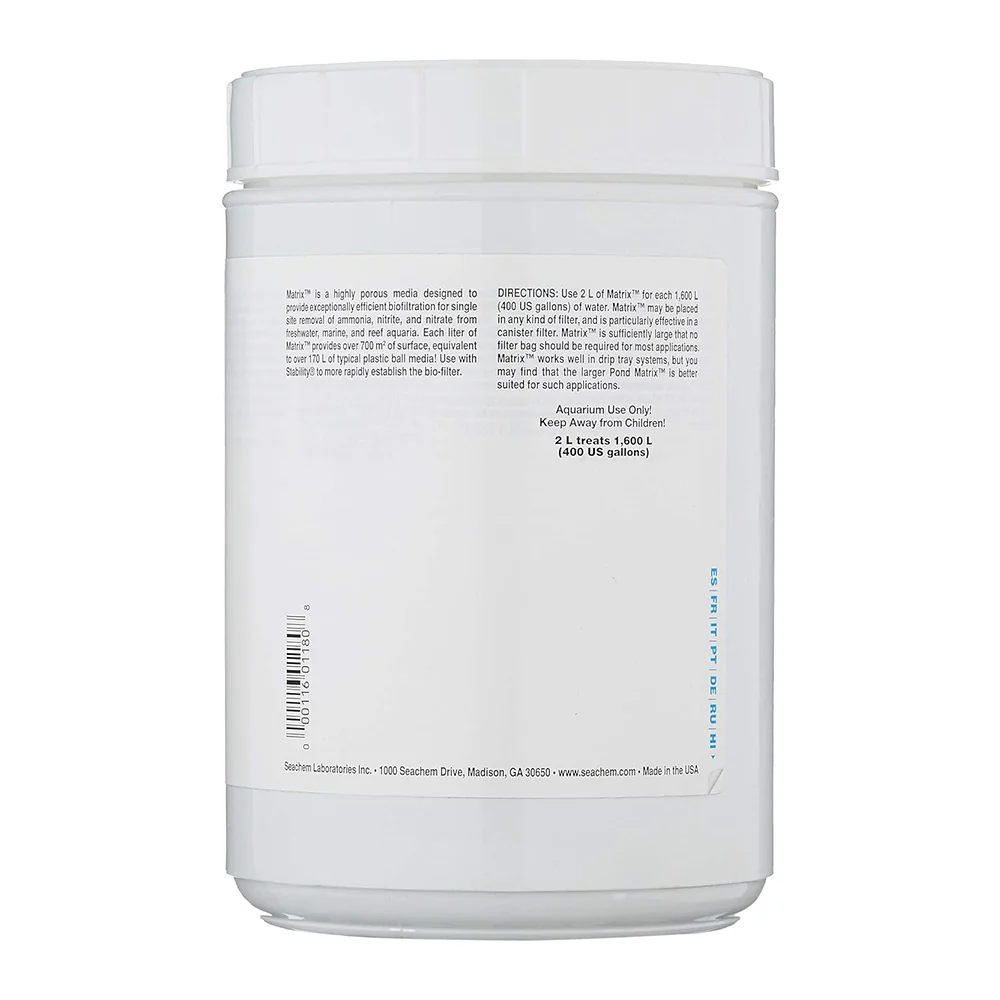 Seachem Matrix Biological Media 2 Liter - Image 2