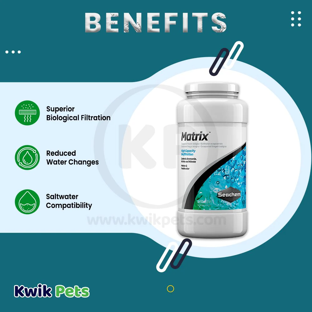Seachem Matrix Biological Media 500 ml - Image 3