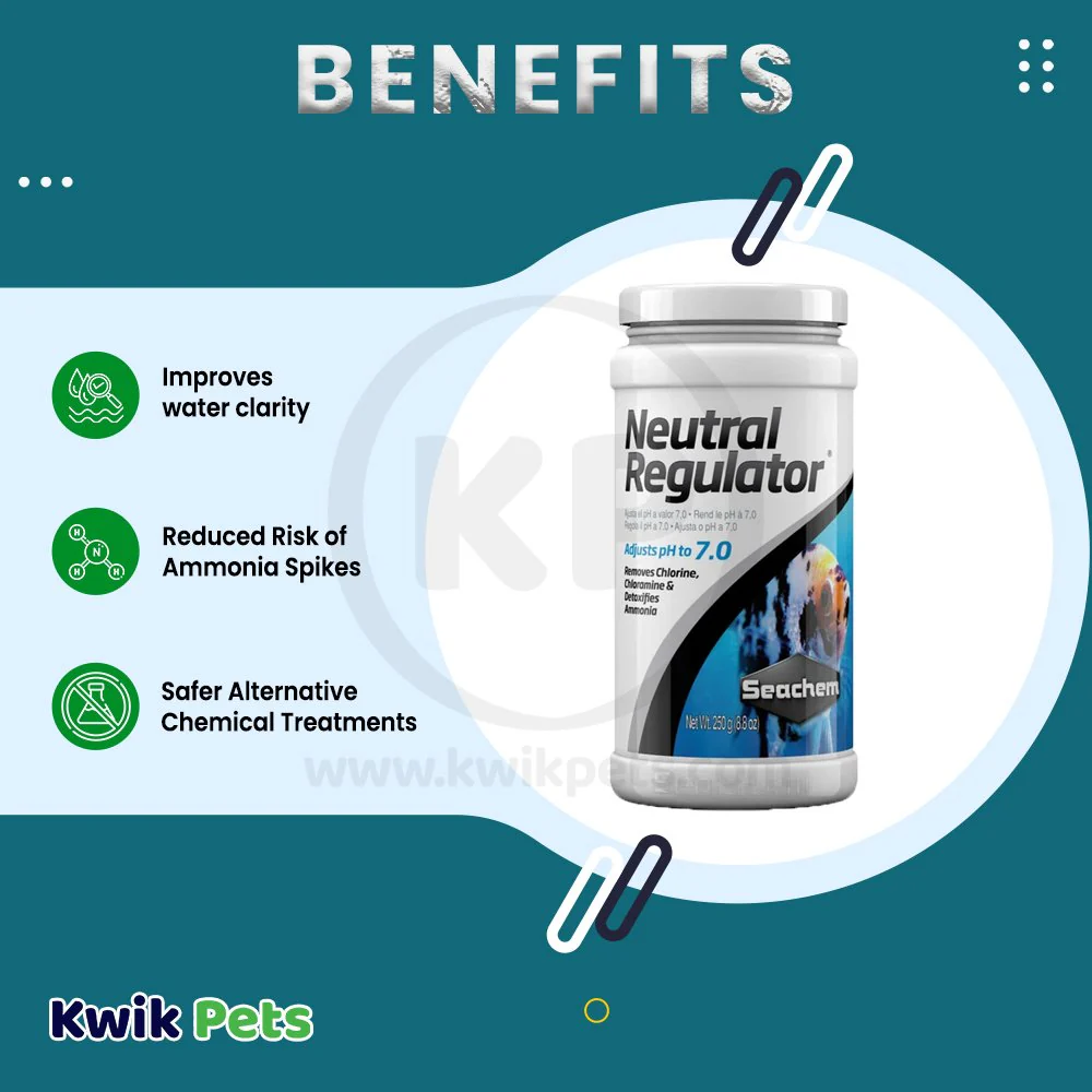 Seachem Neutral Regulator Aquarium Water Treatment 8.8-oz - Image 3