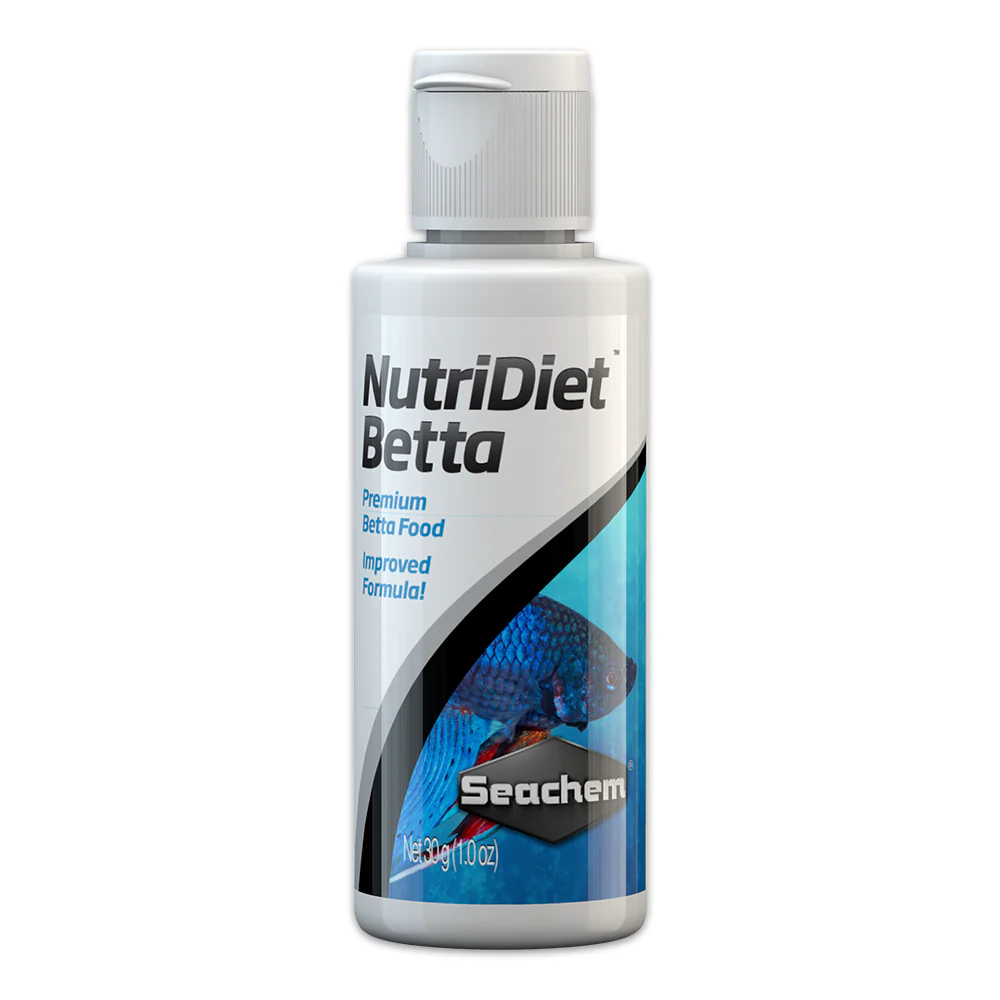Seachem NutriDiet Betta with Probiotics Fish Food 1-oz