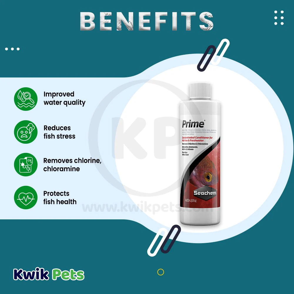 Seachem Prime Ammonia Detoxifier 250 ml - Image 4