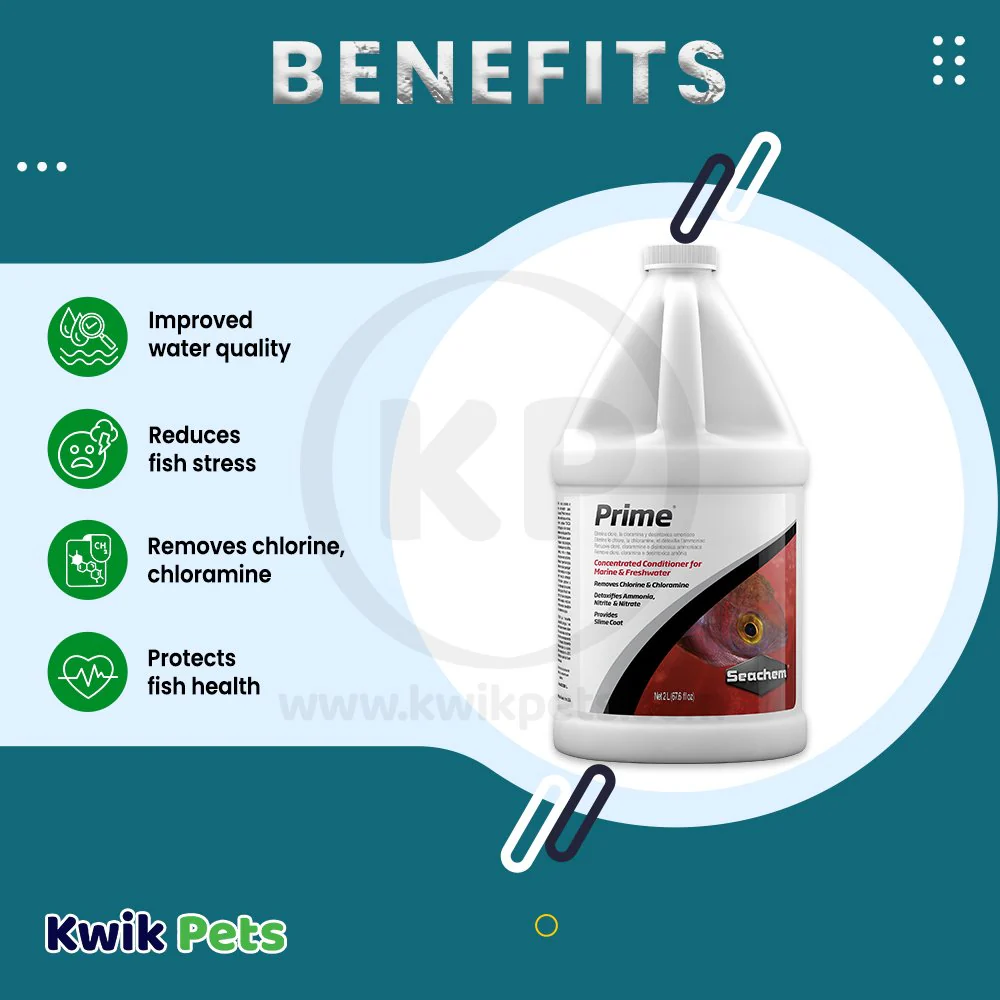 Seachem Prime Ammonia Detoxifier 2 Liter - Image 4