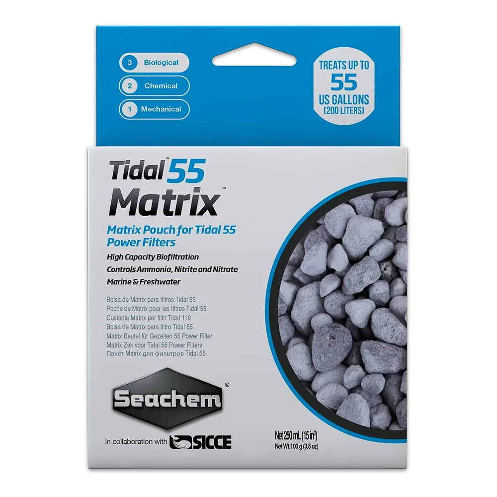 Seachem Tidal 55 Matrix Biological Media 250 ml