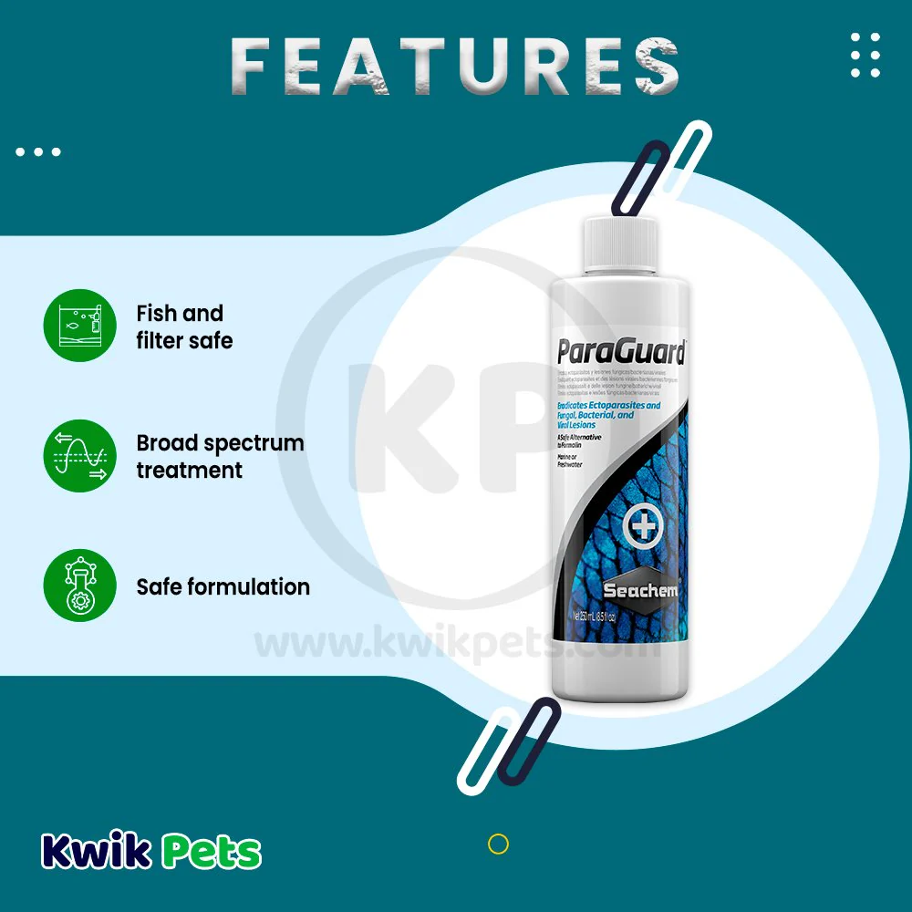Seachem ParaGuard Aldehyde Parasite Control 8.5-oz - Image 3