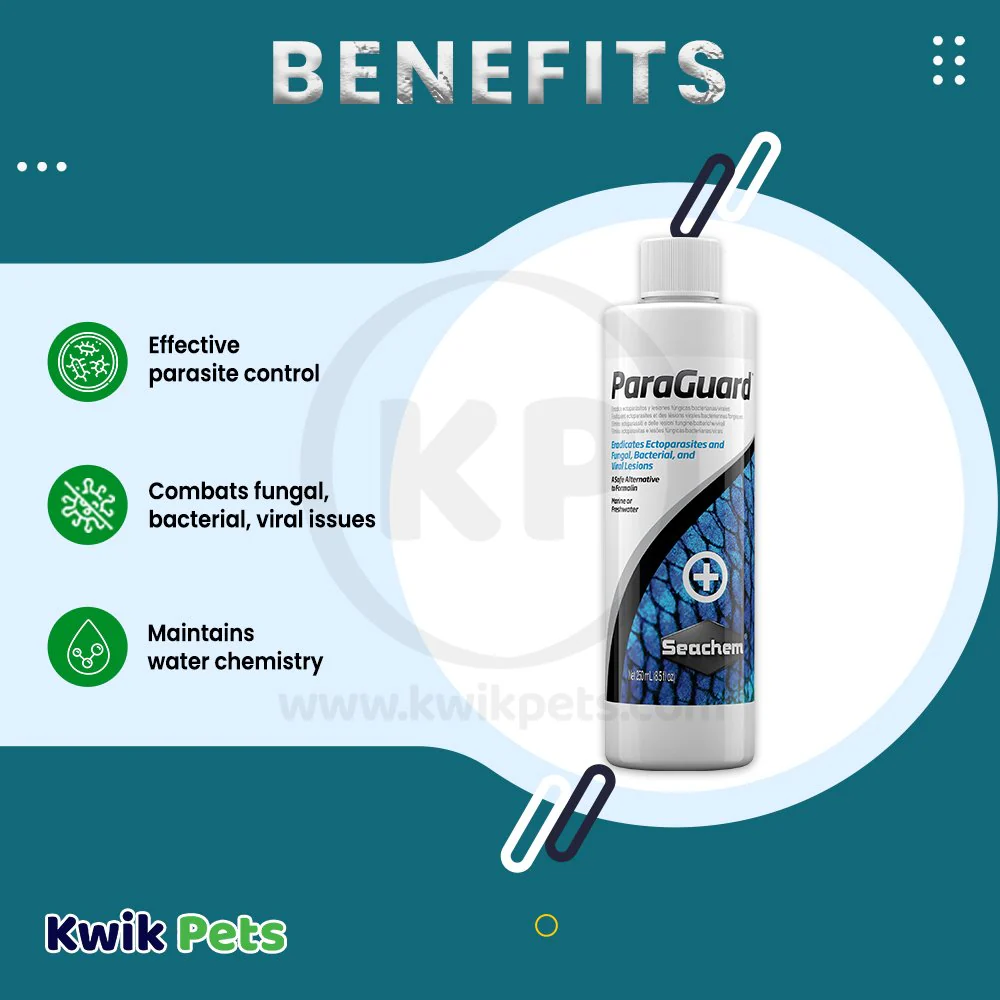 Seachem ParaGuard Aldehyde Parasite Control 8.5-oz - Image 4