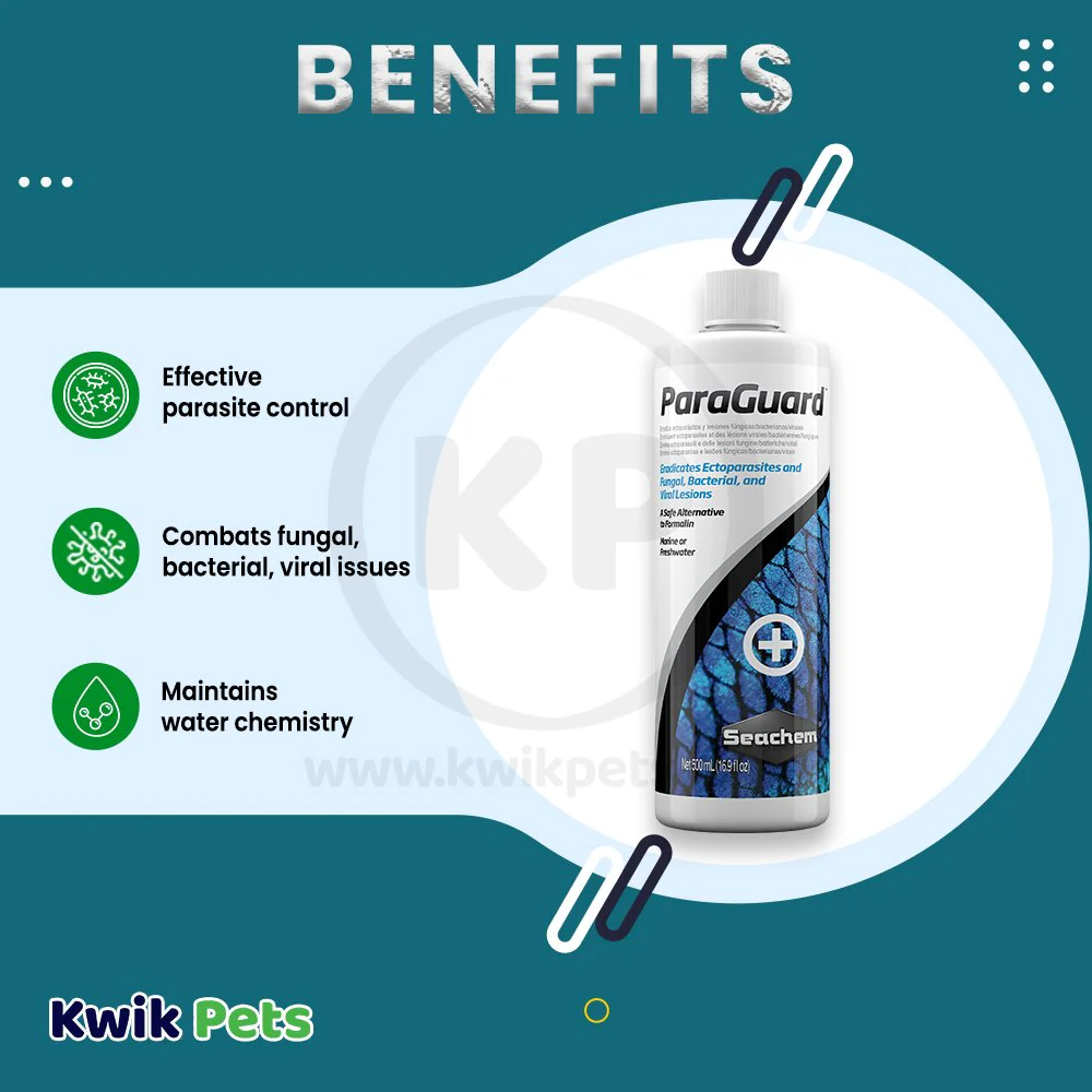 Seachem ParaGuard Aldehyde Parasite Control 17-oz - Image 4