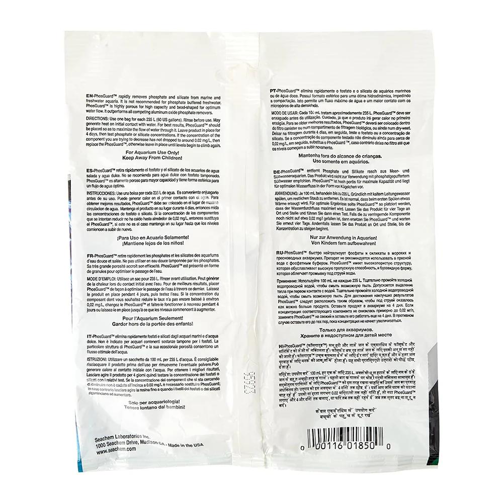 Seachem PhosGuard Phosphate and Silicate Remover 100 ml - Image 2