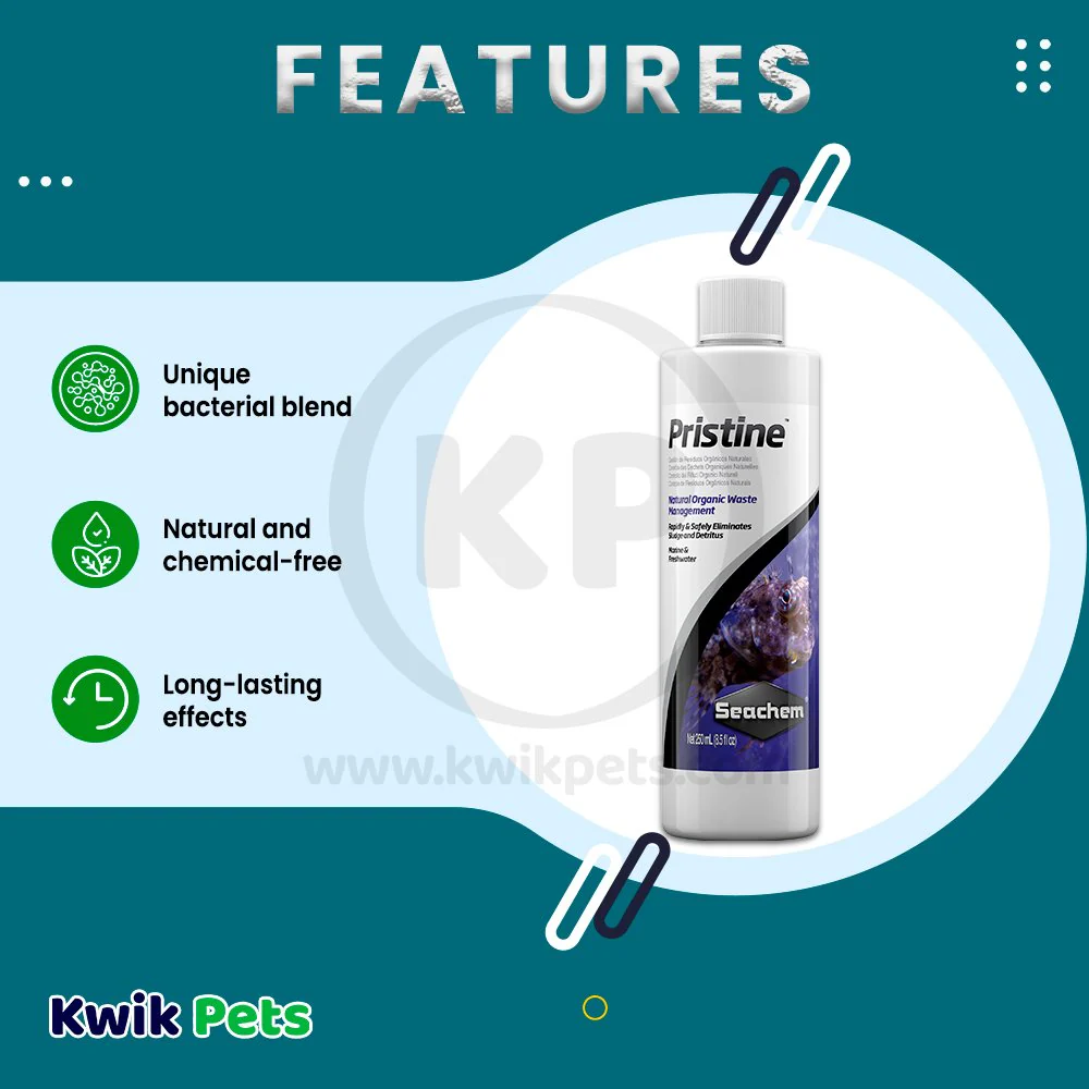Seachem Pristine Biological Conditioner 250 ml - Image 3