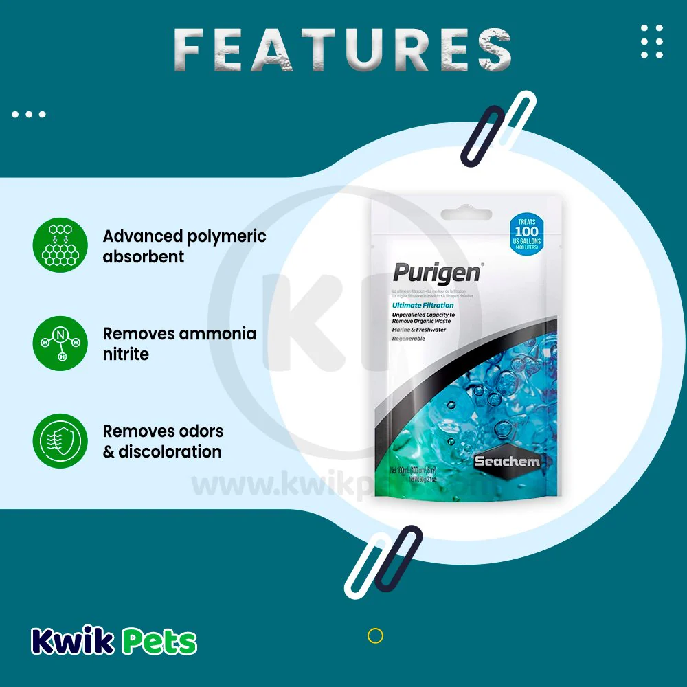 Seachem Purigen Organic Filtration Media 100 ml - Image 2