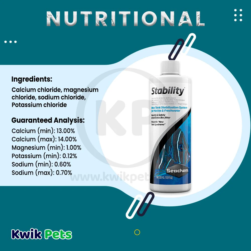 Seachem Stability Biological Water Conditioner 500 ml - Image 4