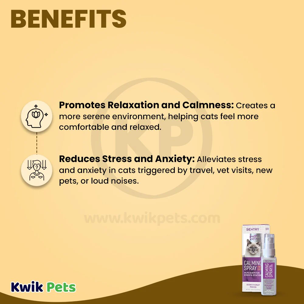 Sentry Behavior Calming Spray for Cats 1.62-oz - Image 5
