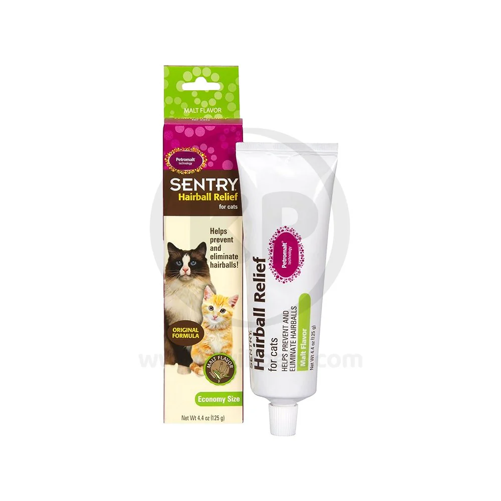 Sentry Hairball Relief for Cats Malt Flavor 4.4-oz