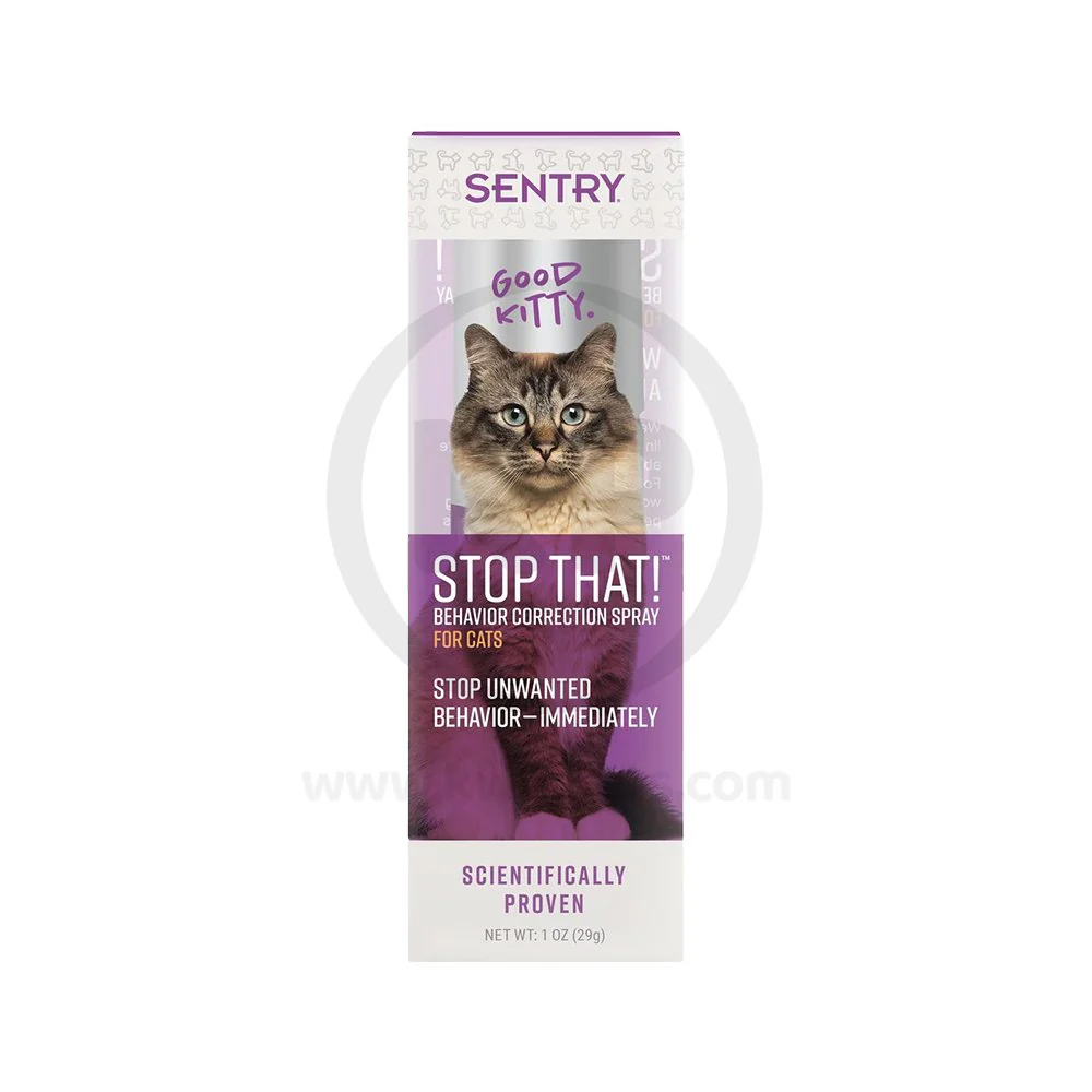 Sentry Stop That! Behavior Correction Cat Spray 1-oz - Image 6