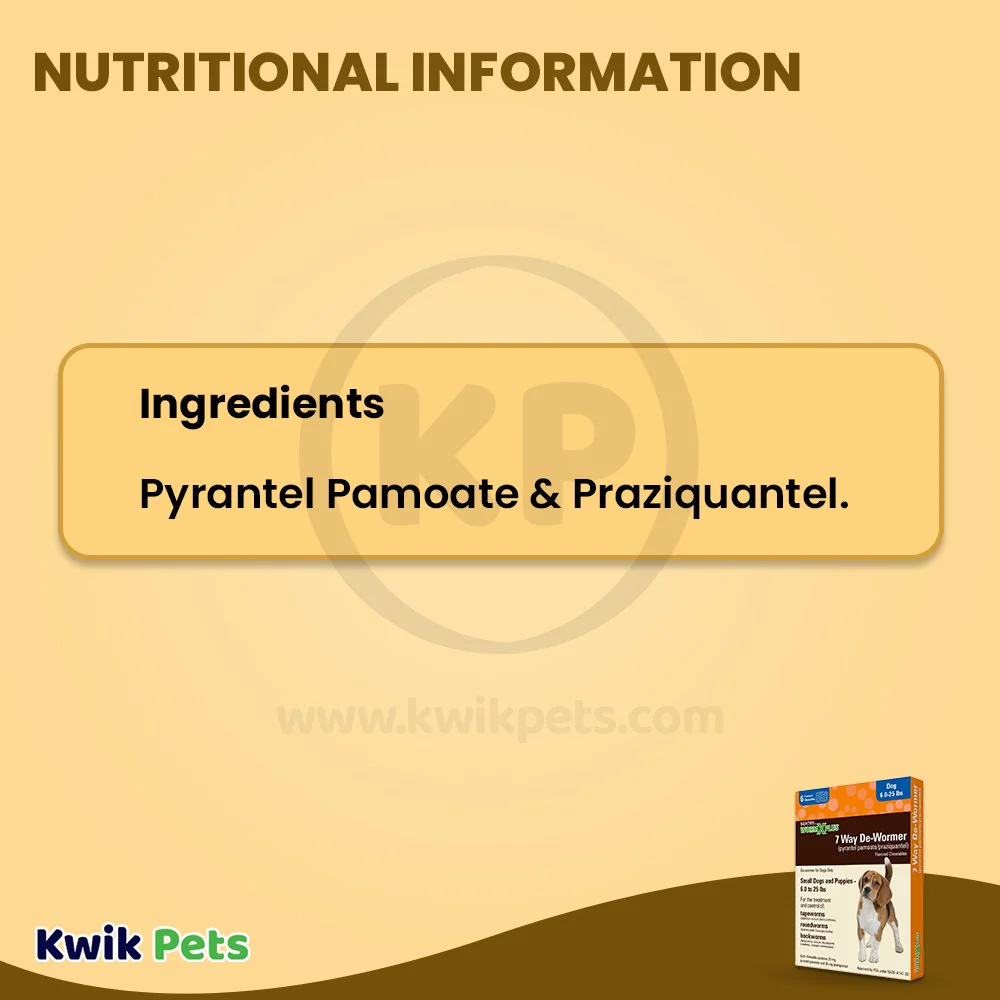 Sentry Worm X Plus 7 Way De-Wormer for Small Dogs 6 Count - Image 5