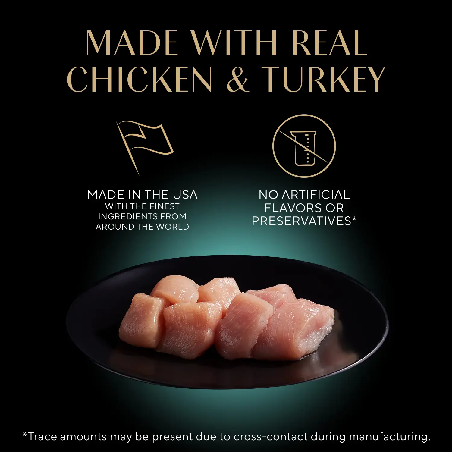 Sheba Perfect Portions Cuts in Gravy Wet Cat Food Roasted Chicken & Tender Turkey 12 Twin Variety Pack 24 Count 1.98-lb - Image 6