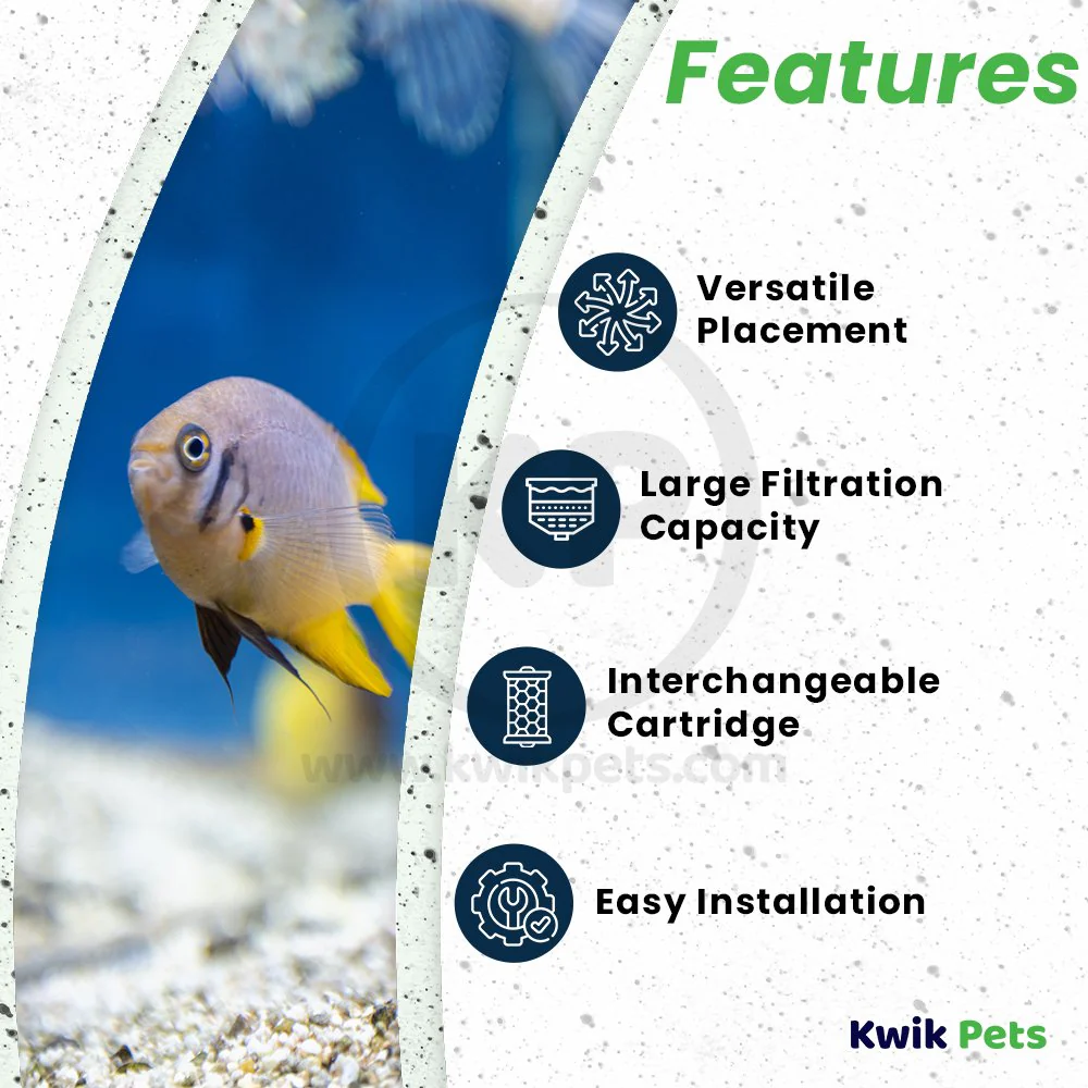 Sicce SHARK ADV 600 Internal Filter for Aquarium 158 GPH - Image 2