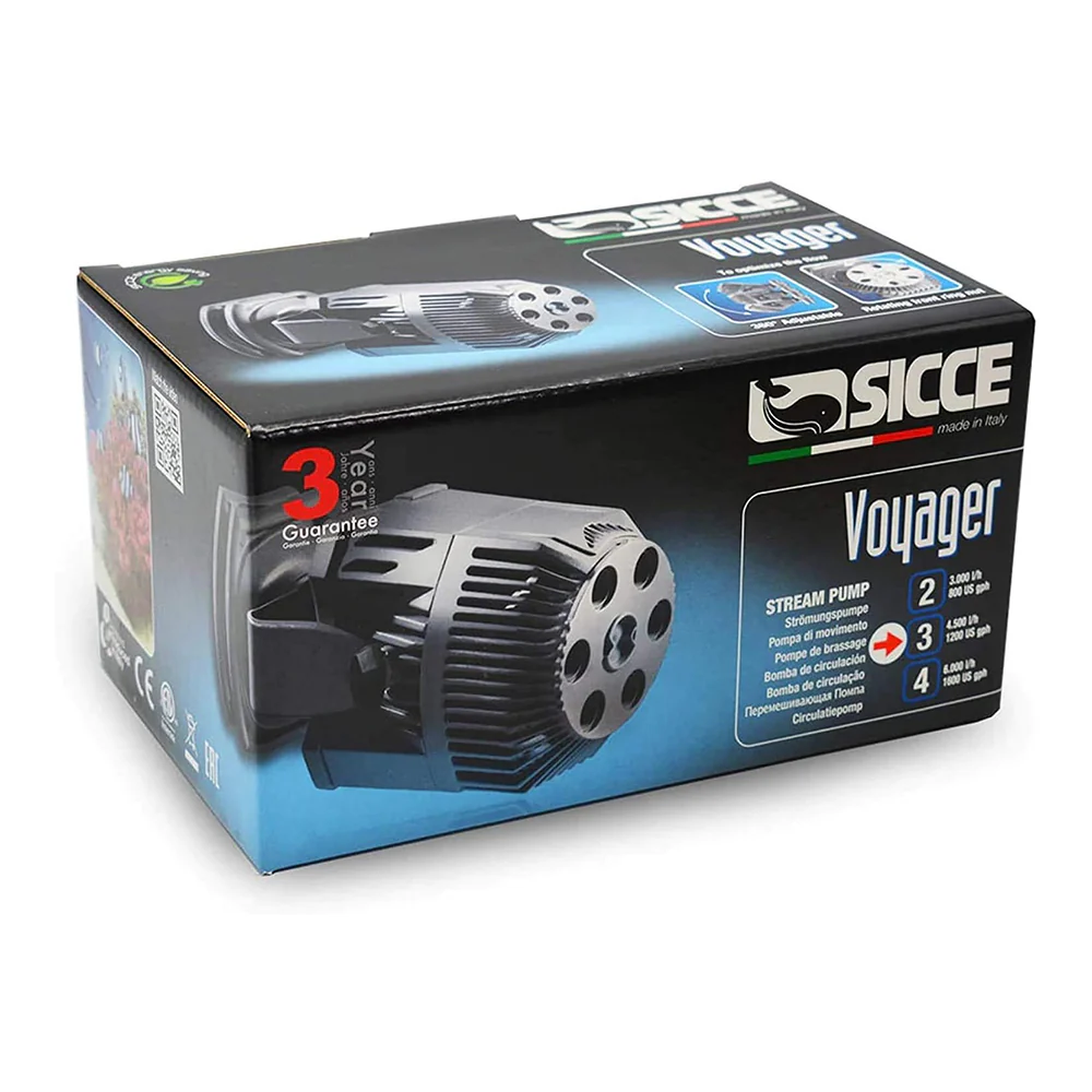 Sicce VOYAGER 3 Stream Pump for Aquarium 1200 GPH