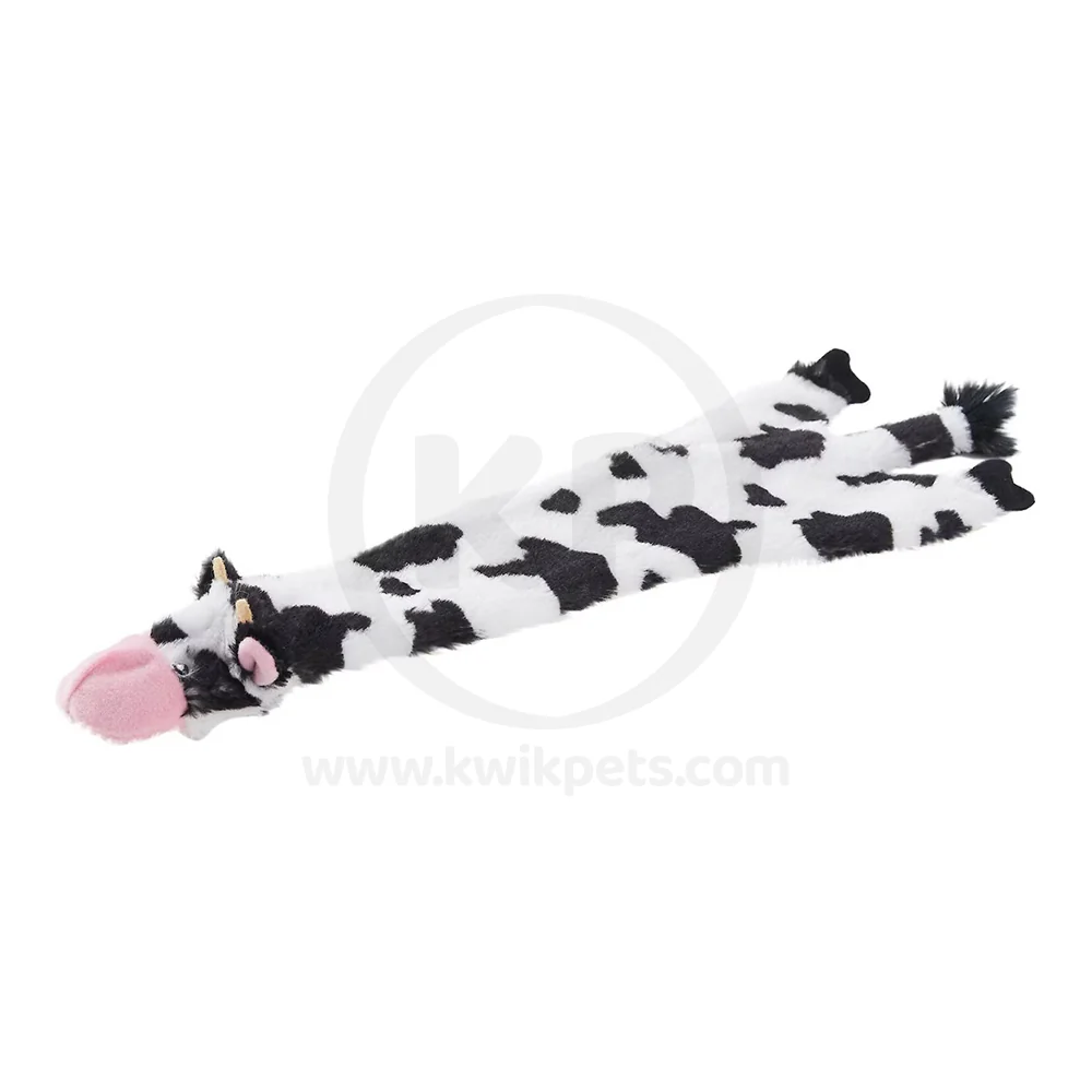 Skinneeez Crinkler Dog Toy Cow 14-in - Image 4