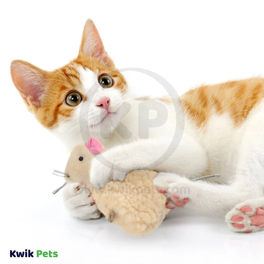 SmartyKat Madcap Mouse Refillable with Catnip Tube Cat Toy Assorted - Image 6