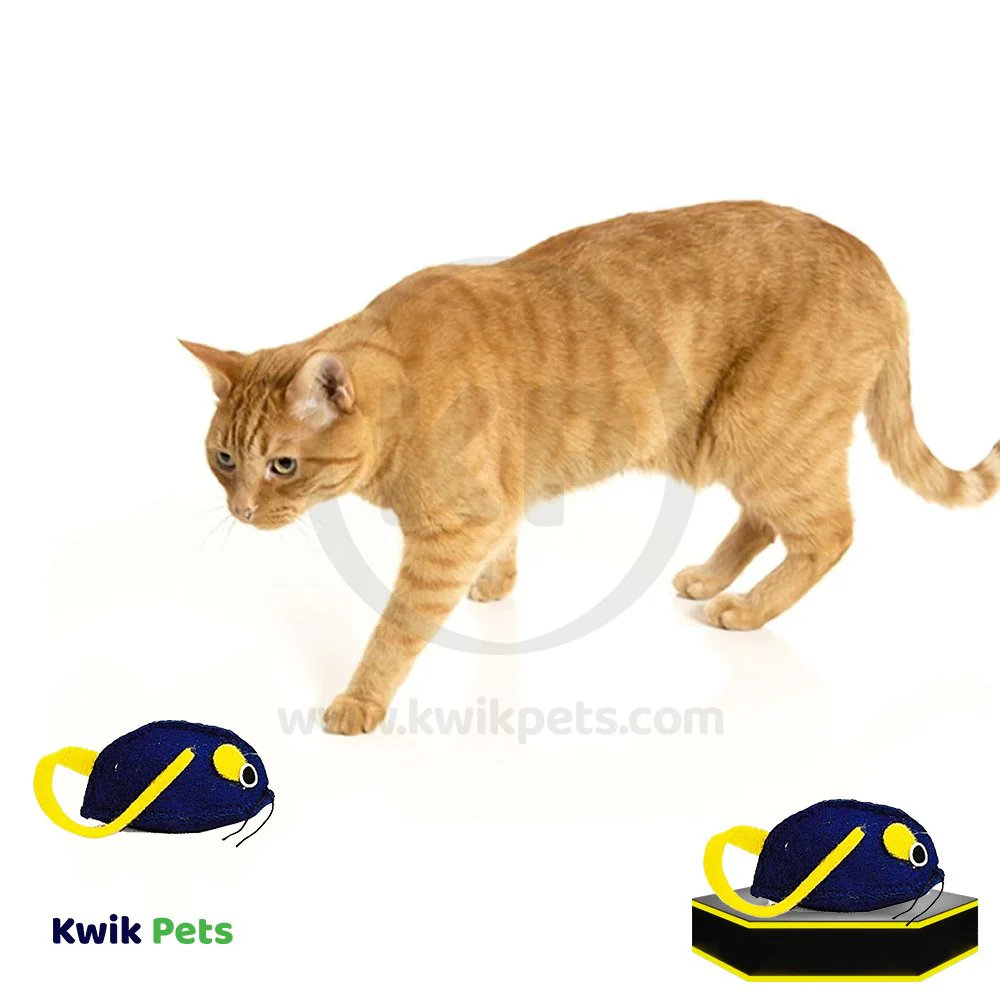 Spot Felt Mice Cat Toy with Catnip Assorted 6 Count 6-in - Image 5