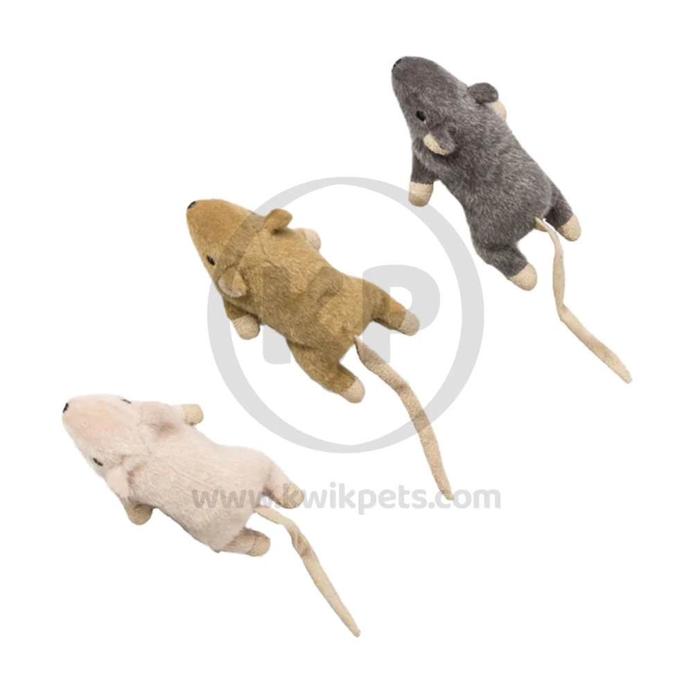 Spot Flat Mouse Frankie Cat Toy with Catnip Assorted 5.5-in - Image 5
