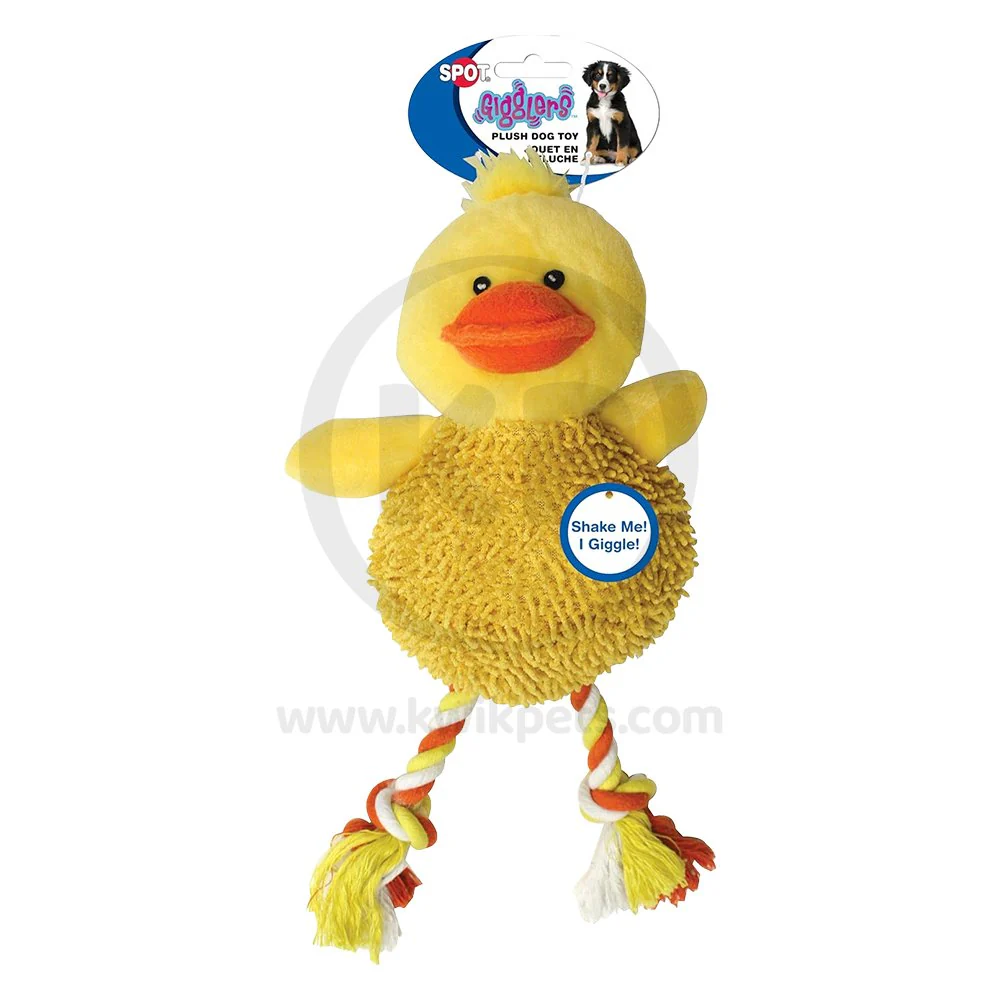 Spot Giggler Pals Plush Dog Toy Assoted 12-in - Image 3