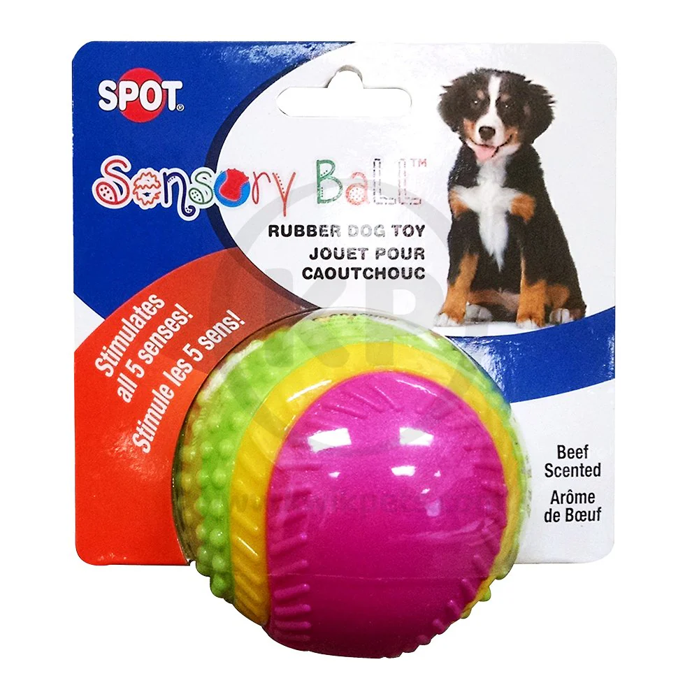Spot Sensory Ball Dog Toy Assorted Small 2.5-in