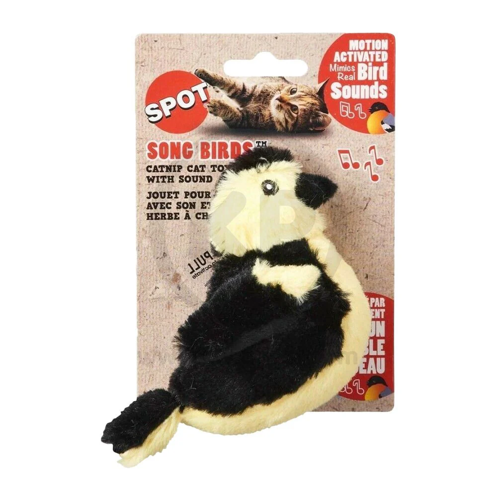 Spot Songbird Cat Toy with Catnip Assorted 5-in - Image 2