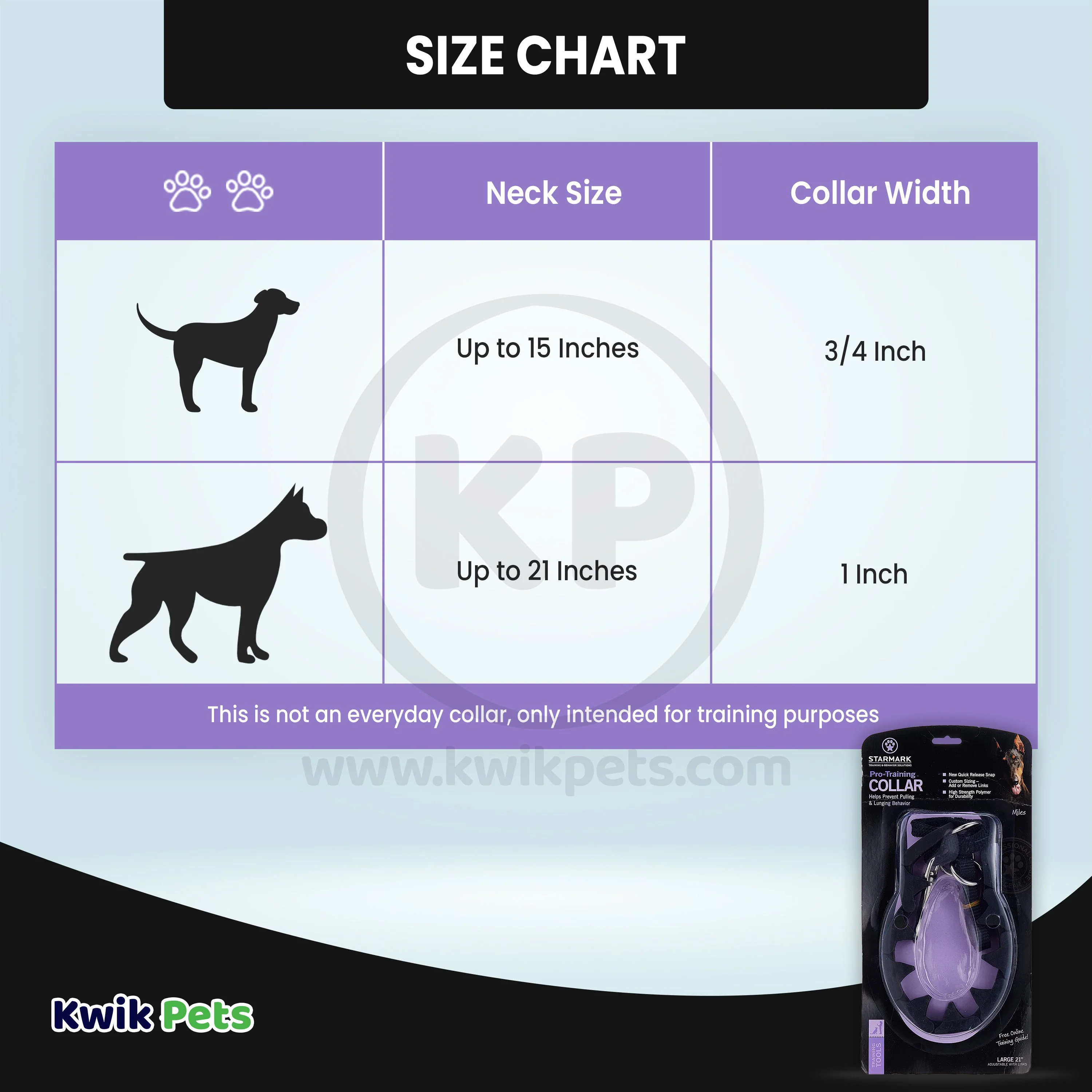Starmark Pro-Training Dog Collar Black 21-in Large - Image 5