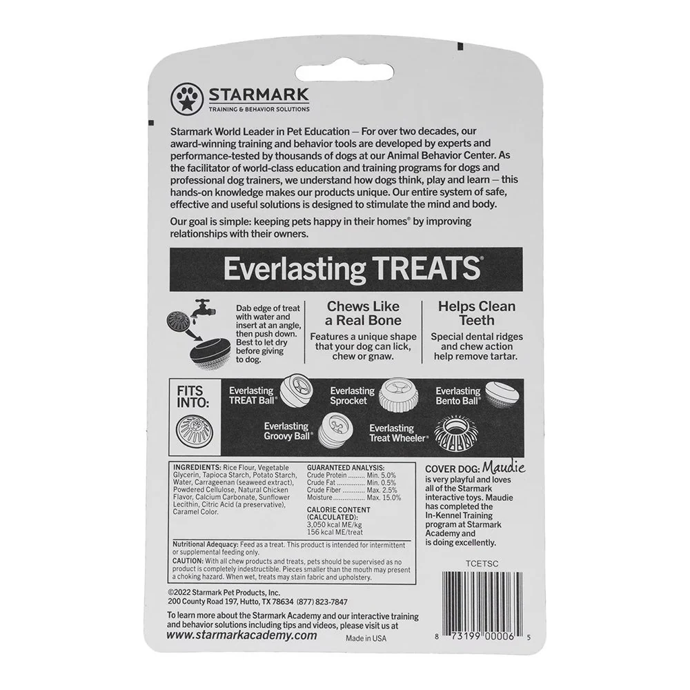 Starmark Everlasting Dog Treat Chicken Medium 3.6-oz 2 Pack - Image 2