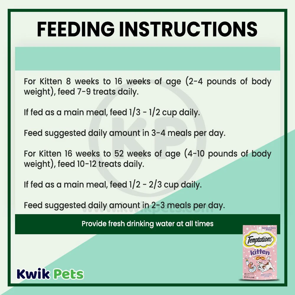 Temptations Kitten Cat Treat Salmon & Dairy 3-oz - Image 6