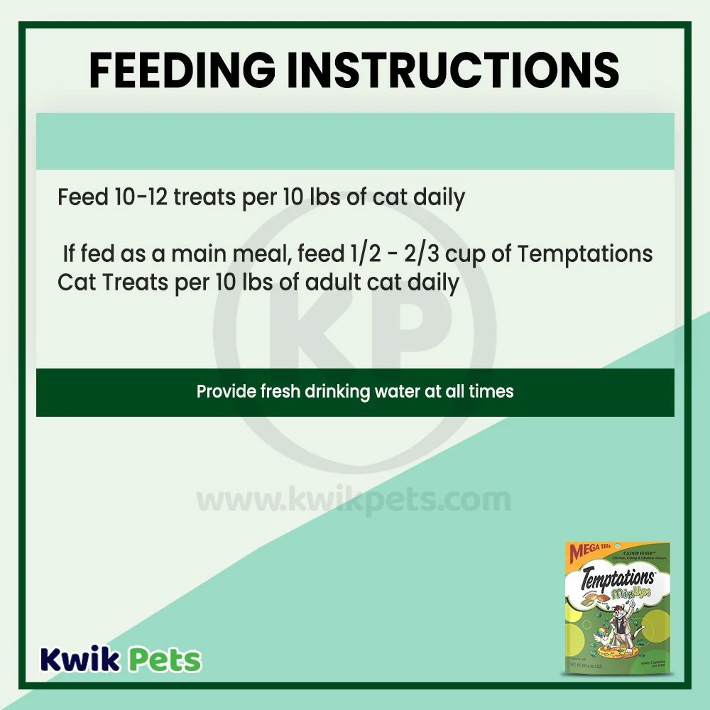 Temptations MixUps Catnip Fever Crunchy & Soft Adult Cat Treats 6.3-oz - Image 6