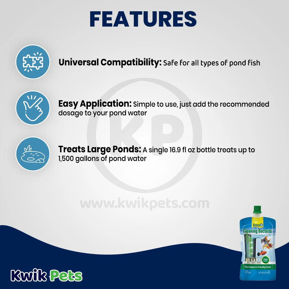 Tetra Cleaning Bacteria Aquarium Water Care 8-oz - Image 3