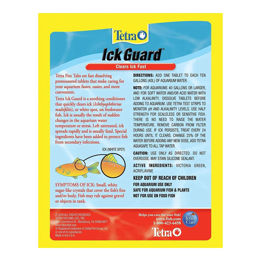 Tetra Ick Guard Tablets 8 Count 1.38-oz - Image 2